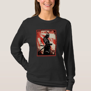 Antike japanische Samurai Bushido Ronin asiatische T-Shirt