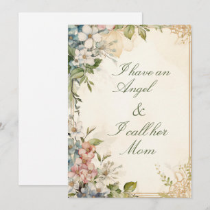 Antike Jasminblüten Muttertag Feiertagskarte