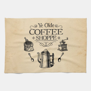 Antike Kaffeehaus Handtuch