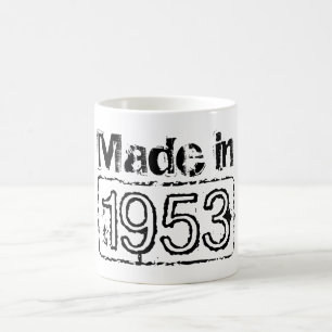 Antike Kaffeetasse mit individuellem Geburtsjahr