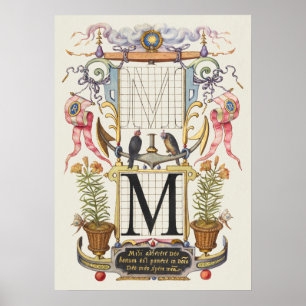 Antike Kalligrafie Poster