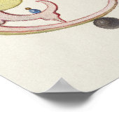 Antike Kalligrafie Poster (Ecke)