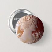 Antike Kamee Button (Vorne & Hinten)