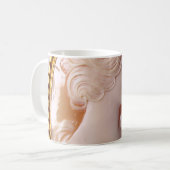 Antike Kamee Kaffeetasse (Vorderseite Links)
