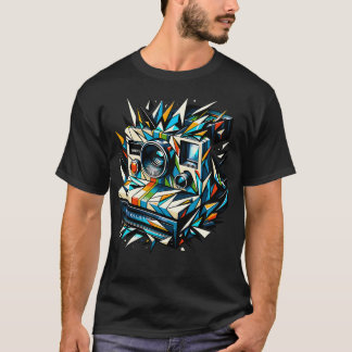 Antike Kamera Fotograf Fotografie Foto T-Shirt