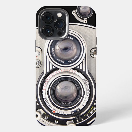Antike Kamera iPhone Hülle (Rückseite)
