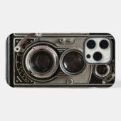 Antike Kamera iPhone Hülle (Rückseite (Horizontal))