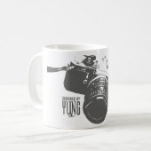Antike Kamera Kaffeetasse (Vorderseite Links)