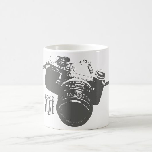 Antike Kamera Kaffeetasse (Mittel)