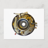 Antike Kamera-Linsenverkleidung Postkarte (Vorderseite)