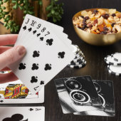 Antike Kamera Spielkarten (In Situ)