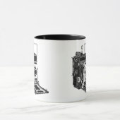 Antike Kamera Tasse (Zentrum)
