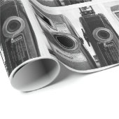 Antike Kameras Geschenkpapier (Rolleneckpunkt)