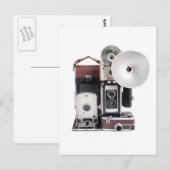 Antike Kameras Postkarte (Vorne/Hinten)