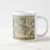 Antike Karte, 1596, America Sive Novus Orbis Jumbo-Tasse (Rechts)