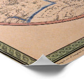 Antike Karte 2 Poster (Ecke)