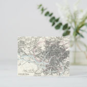 Antike Karte aus dem 19. Jahrhundert von Bristol E (Stehend Vorderseite)