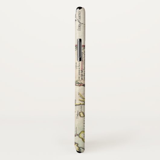 Antike Karte der Great Lakes Case-Mate iPhone Hülle (Hinten/Rechts)