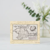 Antike Karte der Halbinsel Krim (Stehend Vorderseite)