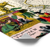 Antike Karte der Ostindien Poster (Ecke)