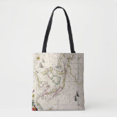 Antike Karte der Ostinseln Tasche (Vorderseite)