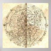 Antike Karte der Welt Poster (Vorne)