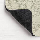 Antike Karte des Horns von Afrika Mousepad (Ecke)