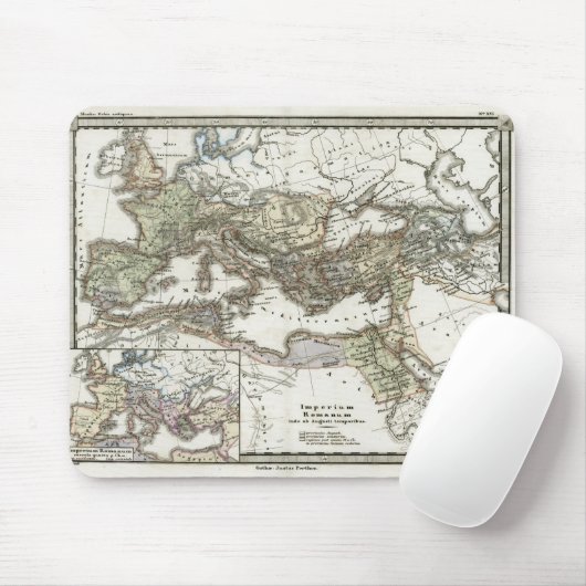 Antike Karte des römischen Reiches Mousepad (Mit Mouse)