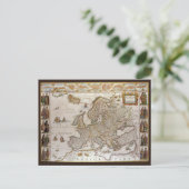 Antike Karte Europas von Willem Jansz Blaeu, c1617 (Stehend Vorderseite)