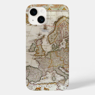 Antike Karte Europas von Willem Jansz Blaeu, c1617 Case-Mate iPhone 14 Hülle