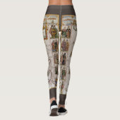 Antike Karte Europas von Willem Jansz Blaeu, c1617 Leggings (Rückseite)