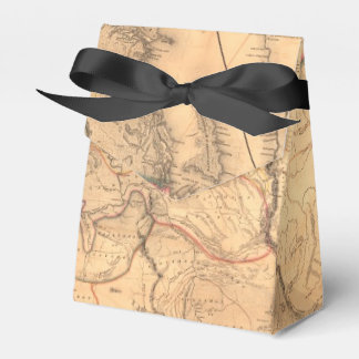 Antike Karte Geschenkschachtel
