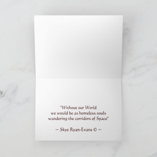 ANTIKE KARTE Gruß-Karten (Innenseite)