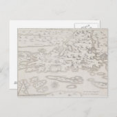 Antike Karte Kroatiens (Vorne/Hinten)