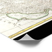 Antike Karte Persiens - Iran, Afghanistan und Irak Poster (Ecke)