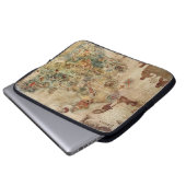 ANTIKE KARTE POLONIAS VON POLEN LAPTOPSCHUTZHÜLLE (Vorne Knopf)