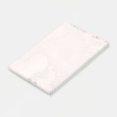 Antike Karte Post-it Klebezettel (angewinkelt)