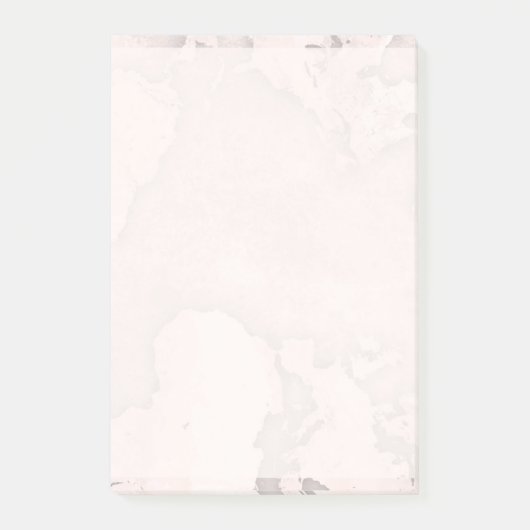 Antike Karte Post-it Klebezettel (Vorderseite)