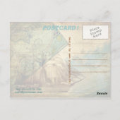 Antike Karte - Postkarte (Rückseite)