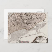 Antike Karte Preußen / Polen Masuria See Sniardwy (Vorne/Hinten)