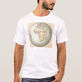 Antike Karte von Afrika T-Shirt