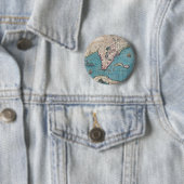 Antike Karte von Florida und von Kuba Button (Beispiel)