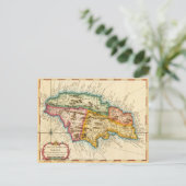 Antike Karte von Jamaika 1758 (Stehend Vorderseite)