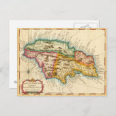 Antike Karte von Jamaika 1758 (Vorne/Hinten)