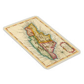 Antike Karte von Jamaika 1758 Magnet (Rechte Seite)