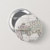 Antike Karte von Japan | 1769 Button (Vorne & Hinten)