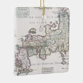 Antike Karte von Japan | 1769 Keramikornament (Rechts)