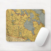 Antike Karte von Kanada Mousepad (Mit Mouse)