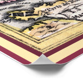 Antike Karte von Kuba, Haiti, Karibik Poster (Ecke)