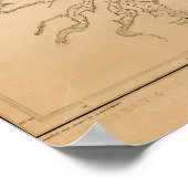 Antike Karte von Puget Sound Poster (Ecke)